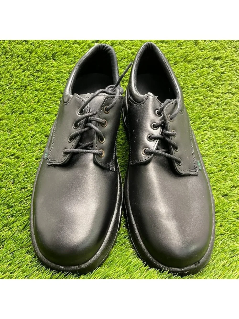 Rocky TMC 5000 Mens Size 13E Black Leather Slip-Resistant Oxford Work Shoes